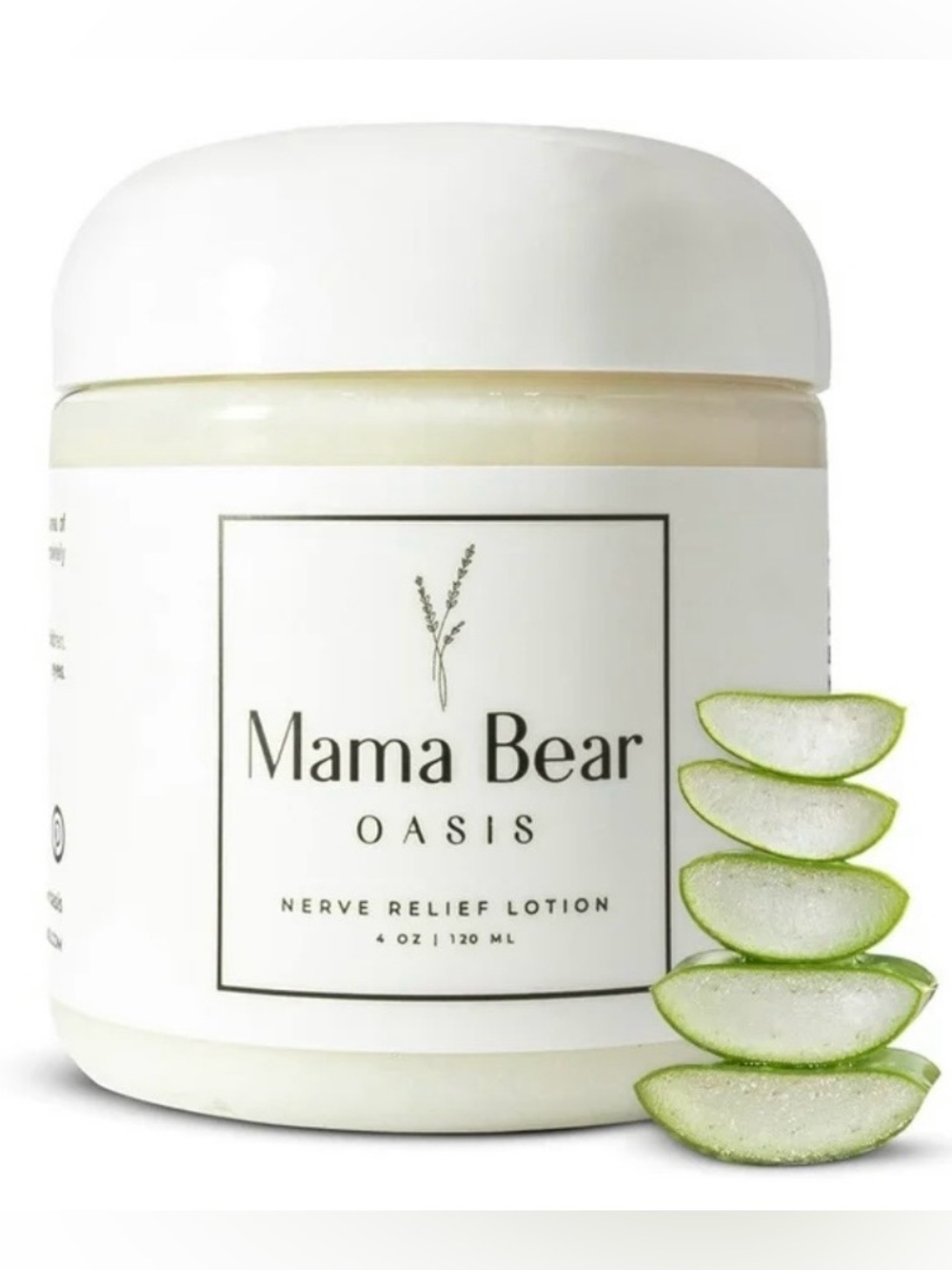 Mama Bear Oasis Nerve Relief Lotion 4 oz Pain & Nerve Comfort Cream